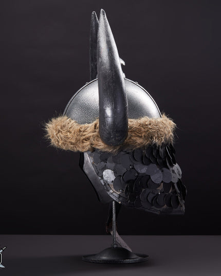 Conan The Barbarian Helmet with Barbarian Horn Wearable Armor Helmets