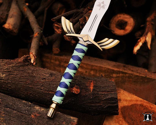 Custom Zelda Sword Replica With Shield And Scabbard, Fully Functional, Best Gift For Him, New Year Gift