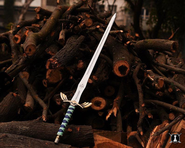 Custom Zelda Sword Replica With Shield And Scabbard, Fully Functional, Best Gift For Him, New Year Gift