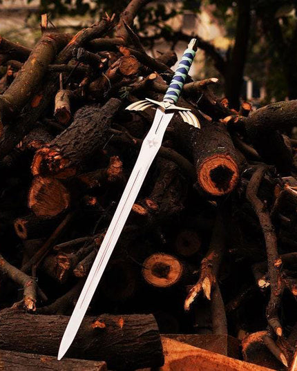 Custom Zelda Sword Replica With Shield And Scabbard, Fully Functional, Best Gift For Him, New Year Gift