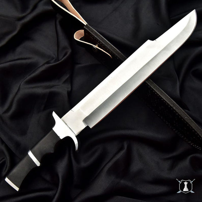 Predator Replica Knife – Handmade Full Tang Movie Knife with Leather Sheath | Gift for Him