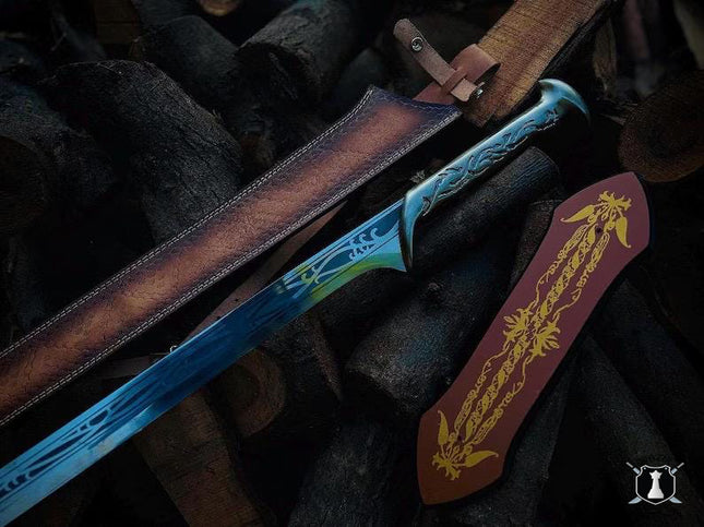 Handmade Thranduil Sword – The Hobbit Elven King Sword Replica
