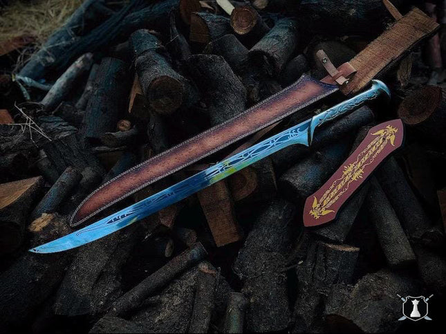 Handmade Thranduil Sword – The Hobbit Elven King Sword Replica