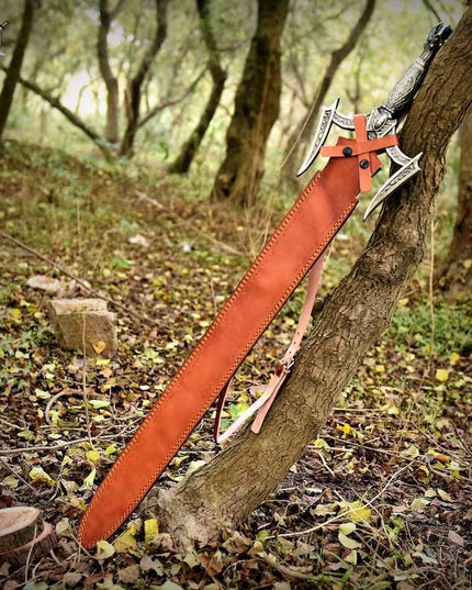 Luciender Sword of Light – Custom Handmade Damascus Steel Sword