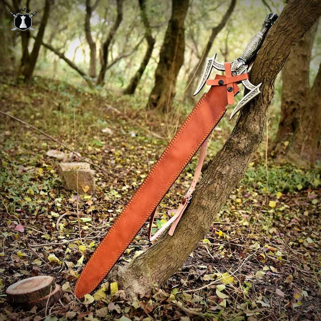 Luciender Sword of Light – Custom Handmade Damascus Steel Sword