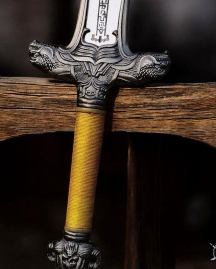 Handmade Atlantean Warrior King Sword Replica – High Carbon Steel Conan Style Blade
