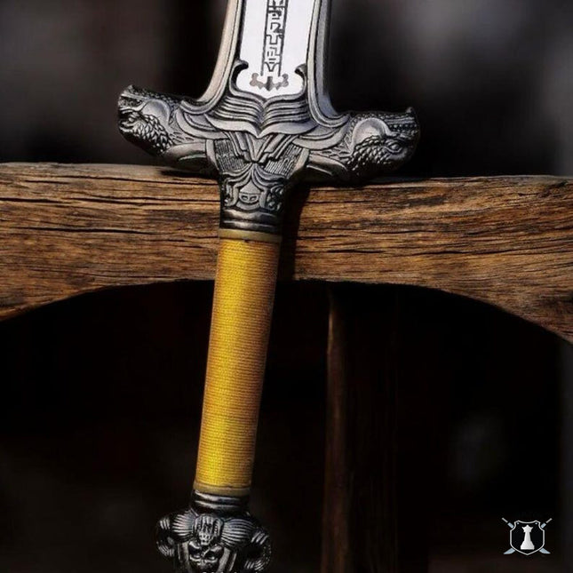 Handmade Atlantean Warrior King Sword Replica – High Carbon Steel Conan Style Blade