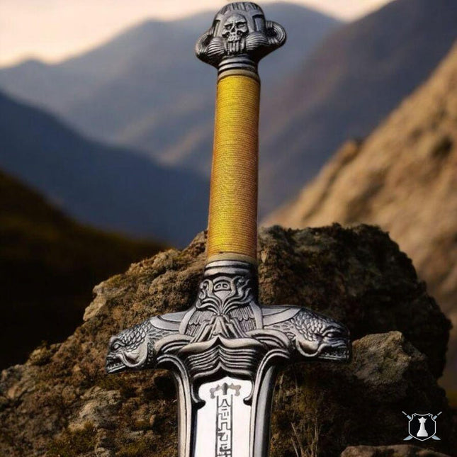 Handmade Atlantean Warrior King Sword Replica – High Carbon Steel Conan Style Blade